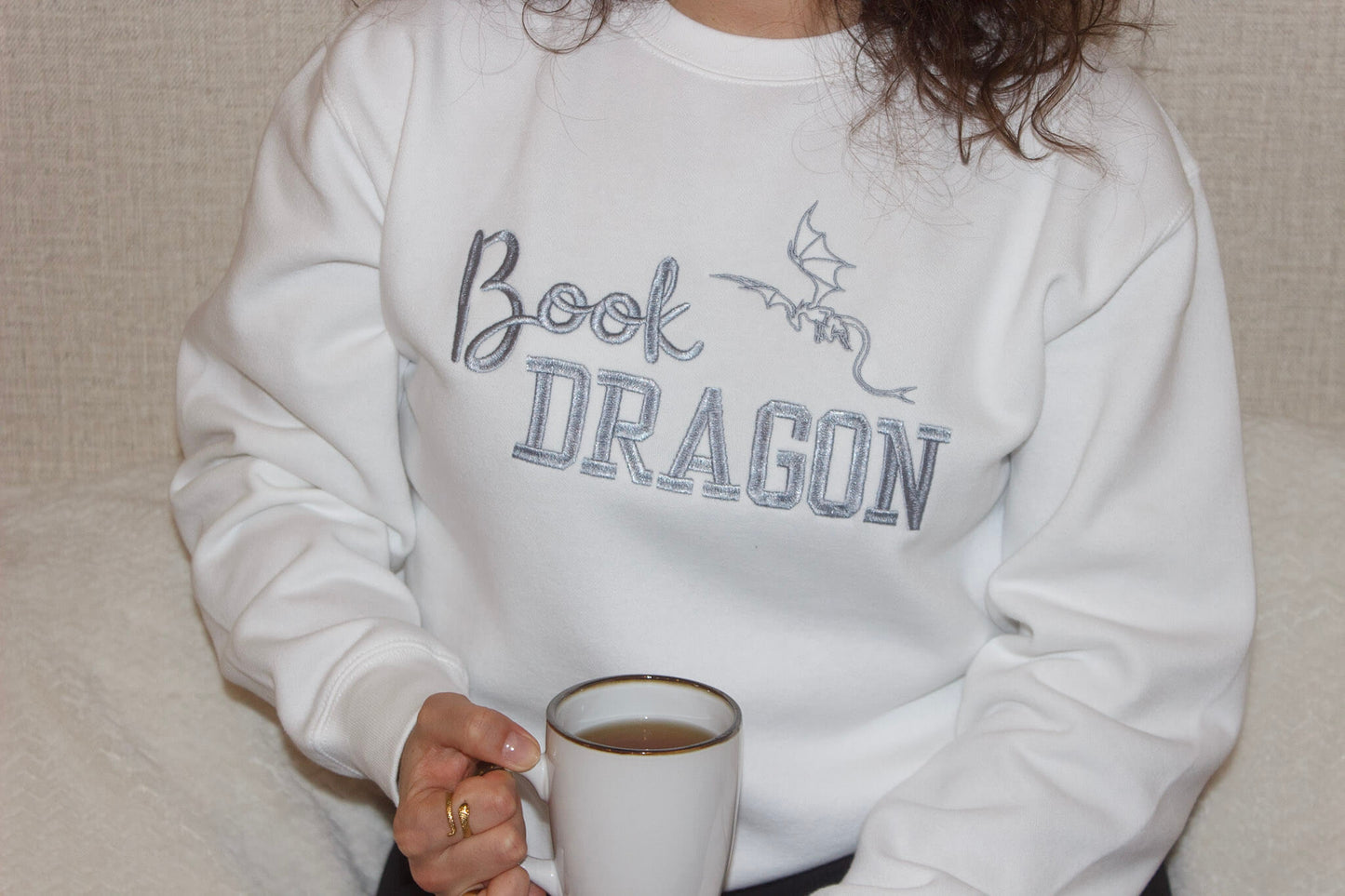 Book DRAGON | Sweatshirt Unissexo – Bordado