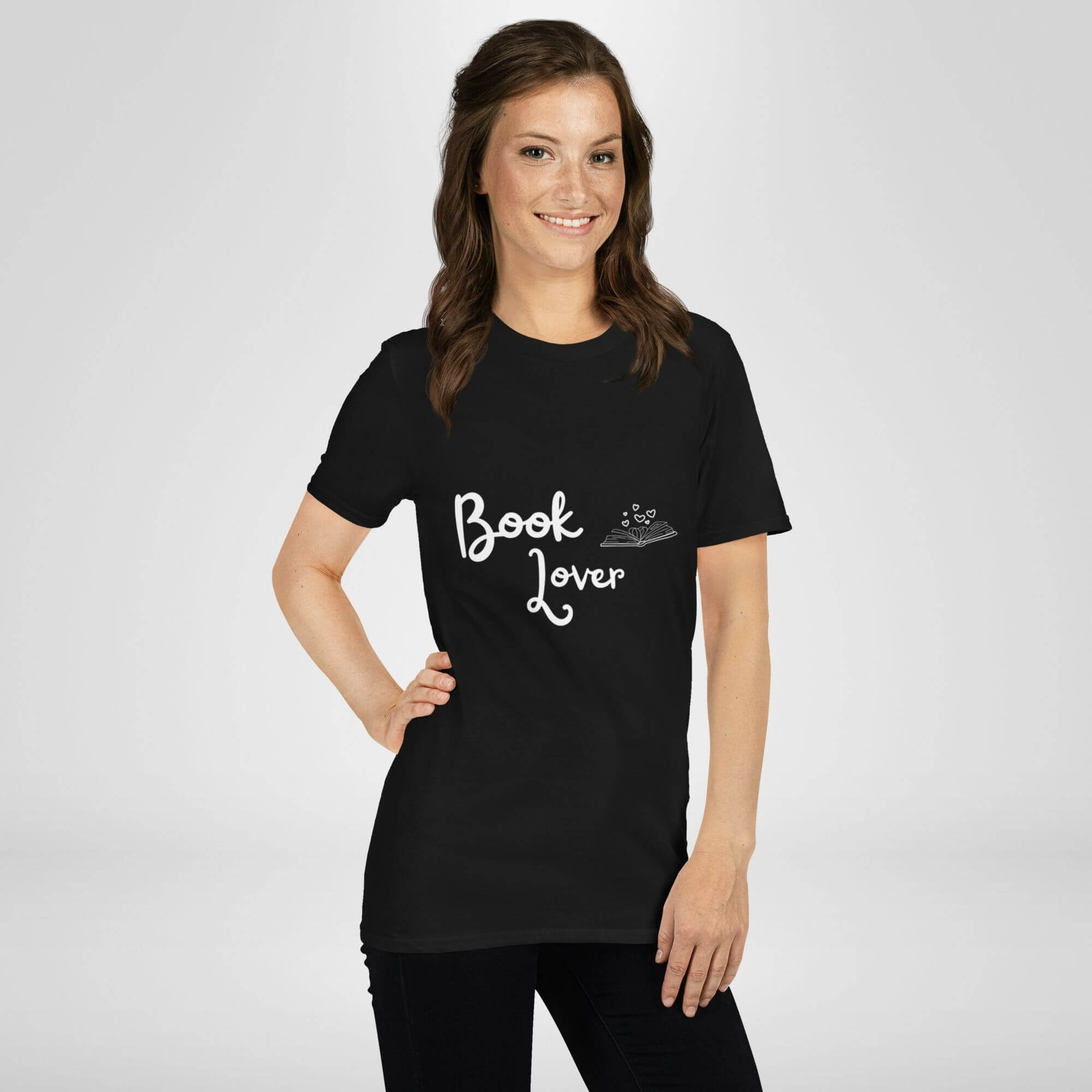 Book Lover (Dark Edition) | T-shirt Unissexo