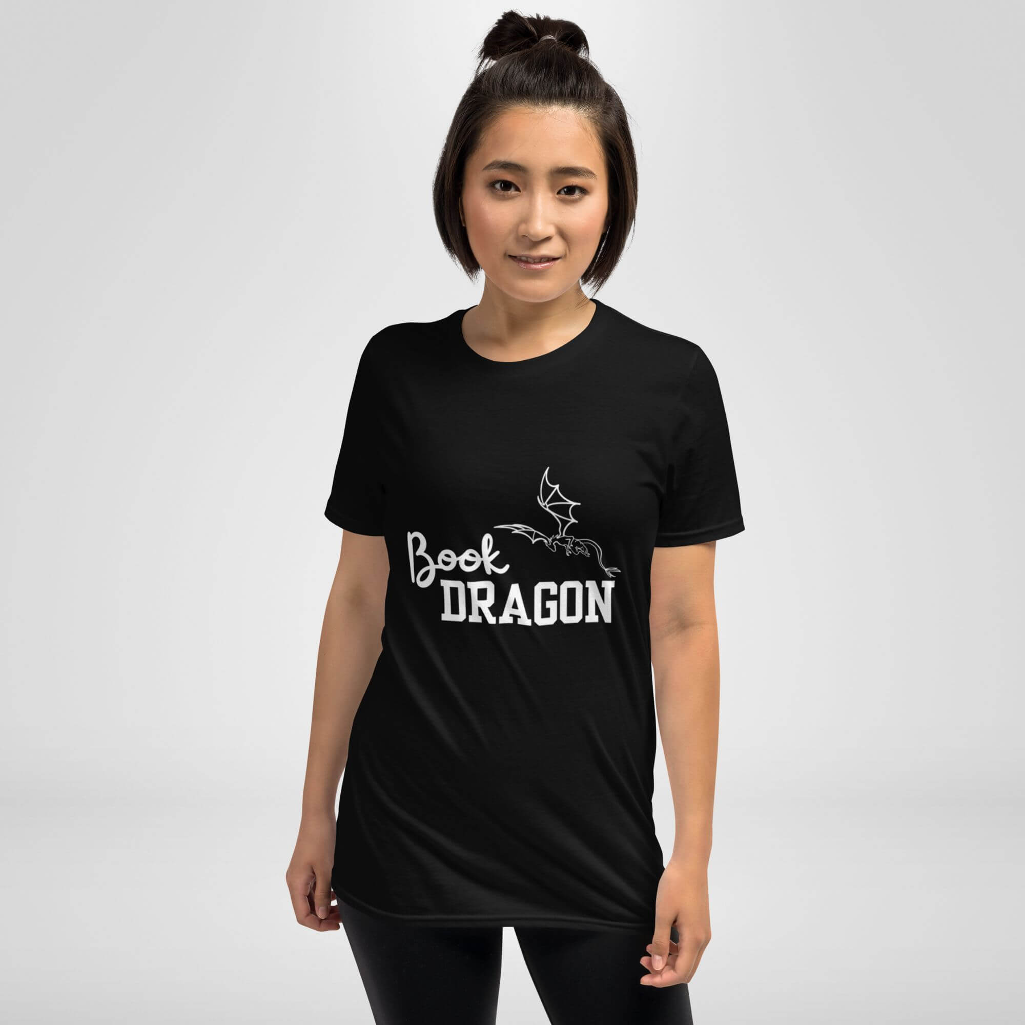 Book DRAGON (Dark Edition)| T-shirt Unissexo