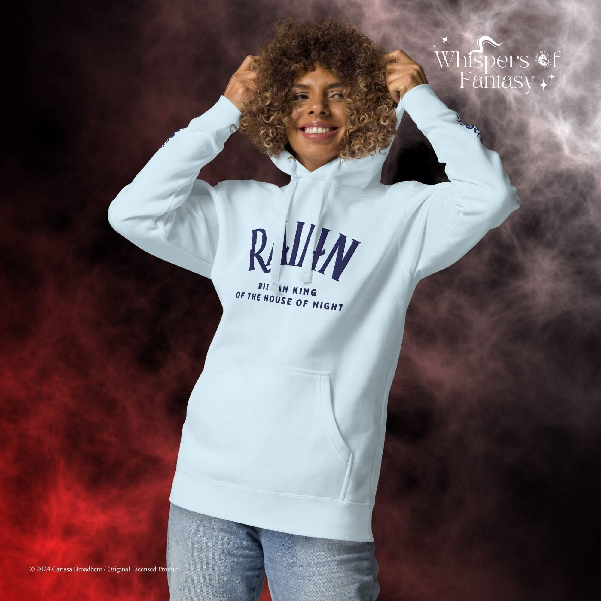 Raihn – Rei da Casa da Noite | Hoodie Unissexo – Bordado