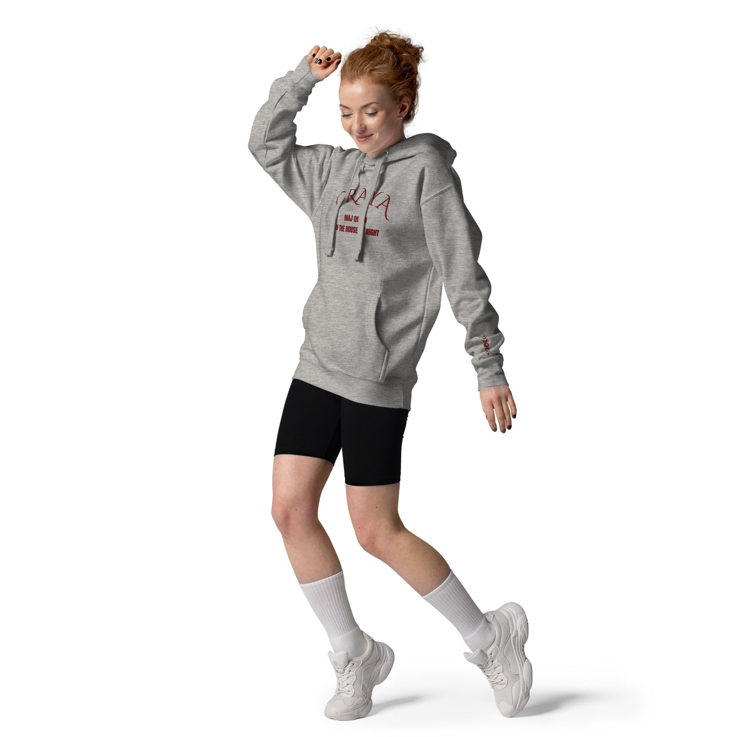 Oraya – Rainha da Casa da Noite | Hoodie Unissexo – Bordado