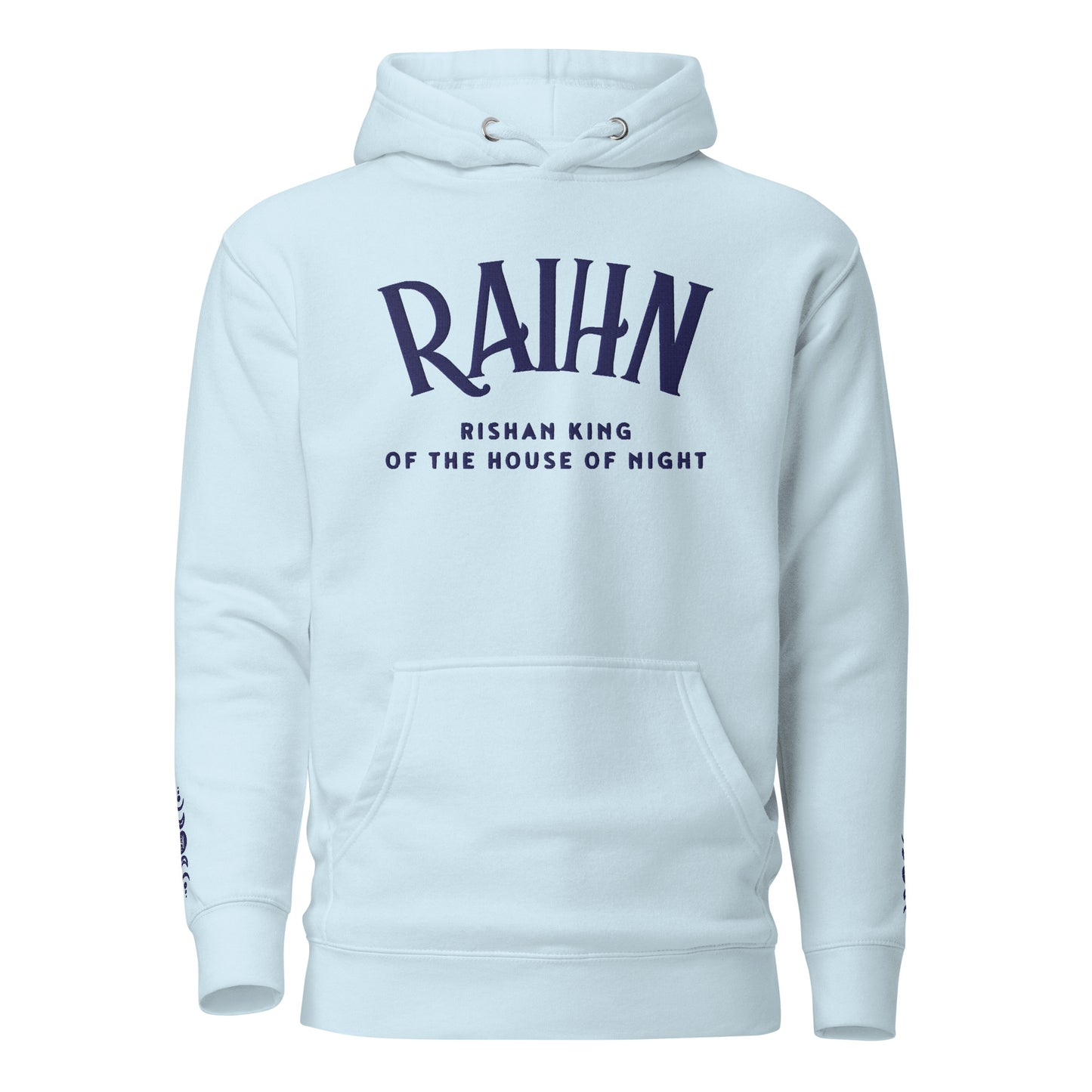 Raihn – Rei da Casa da Noite | Hoodie Unissexo – Bordado