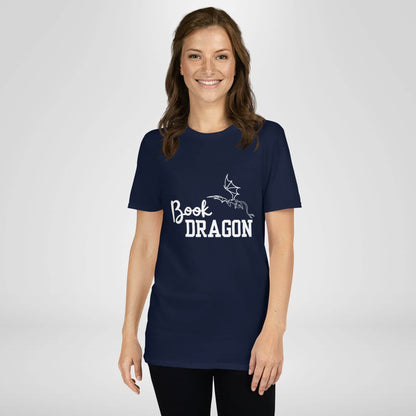 Book DRAGON (Dark Edition)| T-shirt Unissexo