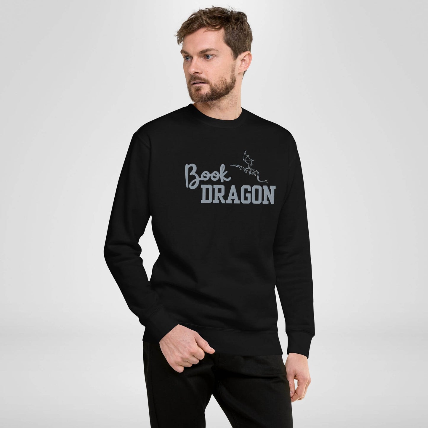 Book DRAGON | Sweatshirt Unissexo – Bordado
