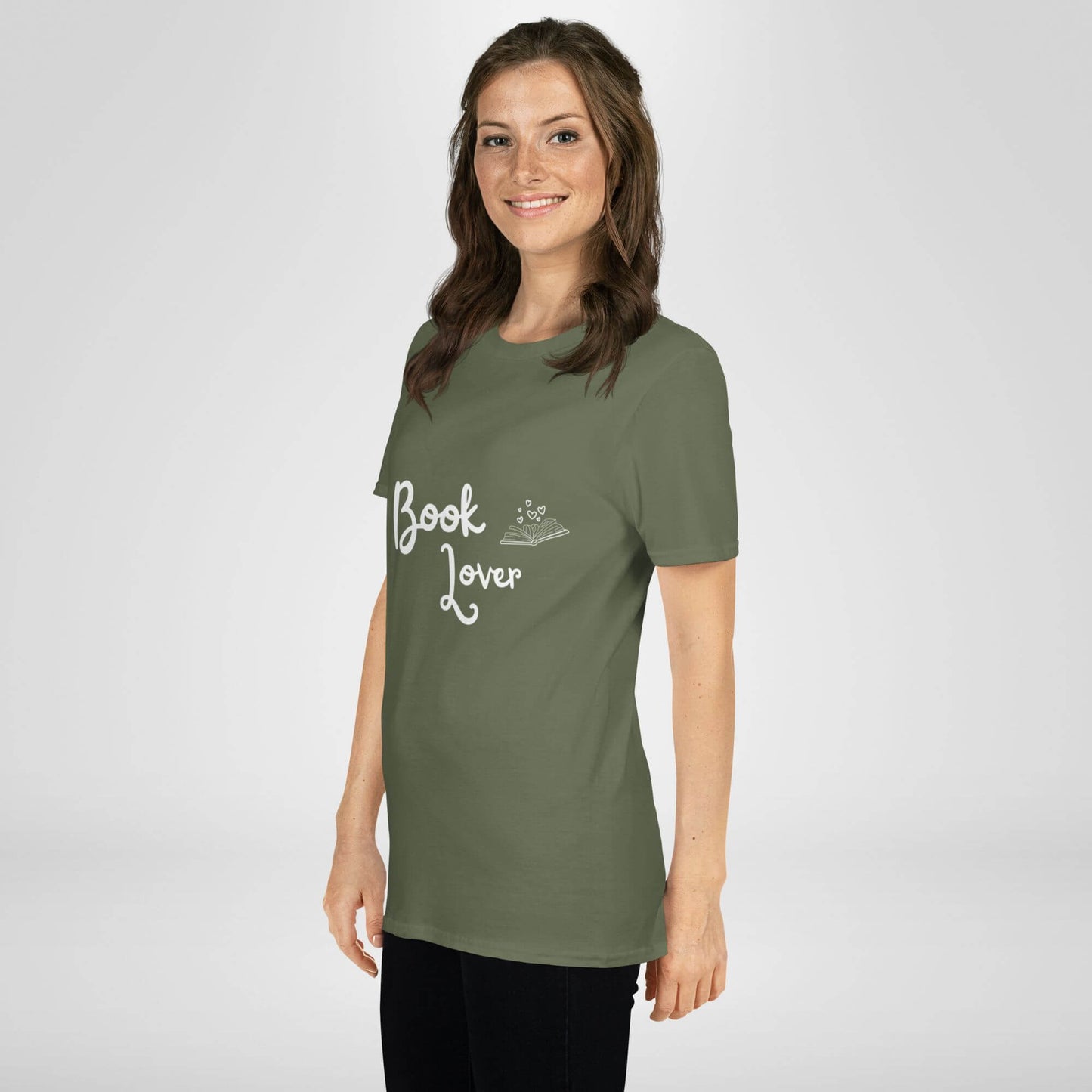 Book Lover (Dark Edition) | T-shirt Unissexo