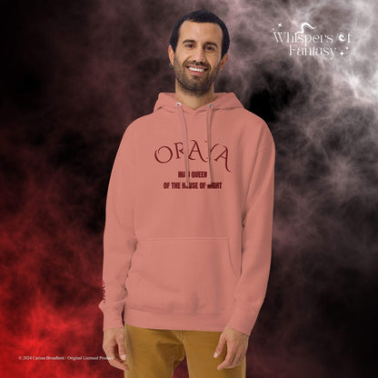 Oraya – Rainha da Casa da Noite | Hoodie Unissexo – Bordado