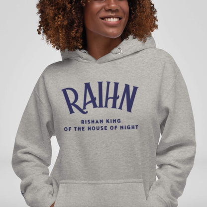 Raihn – Rei da Casa da Noite | Hoodie Unissexo – Bordado