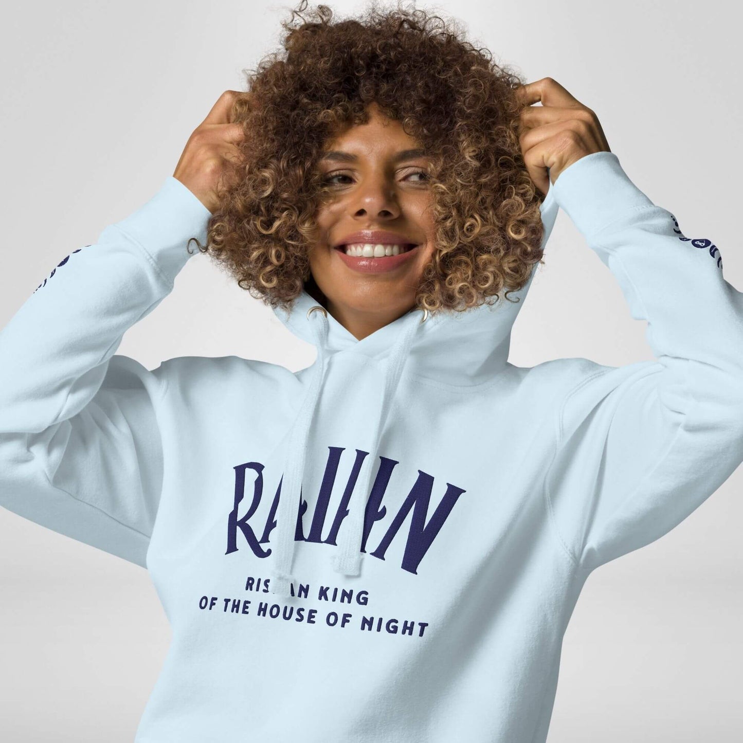 Raihn – Rei da Casa da Noite | Hoodie Unissexo – Bordado