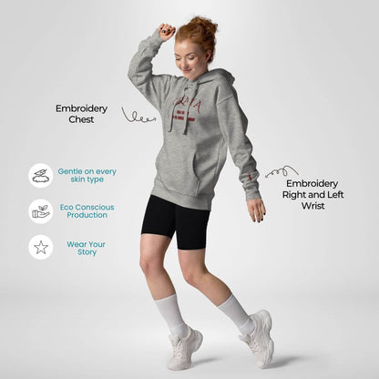 Oraya – Rainha da Casa da Noite | Hoodie Unissexo – Bordado