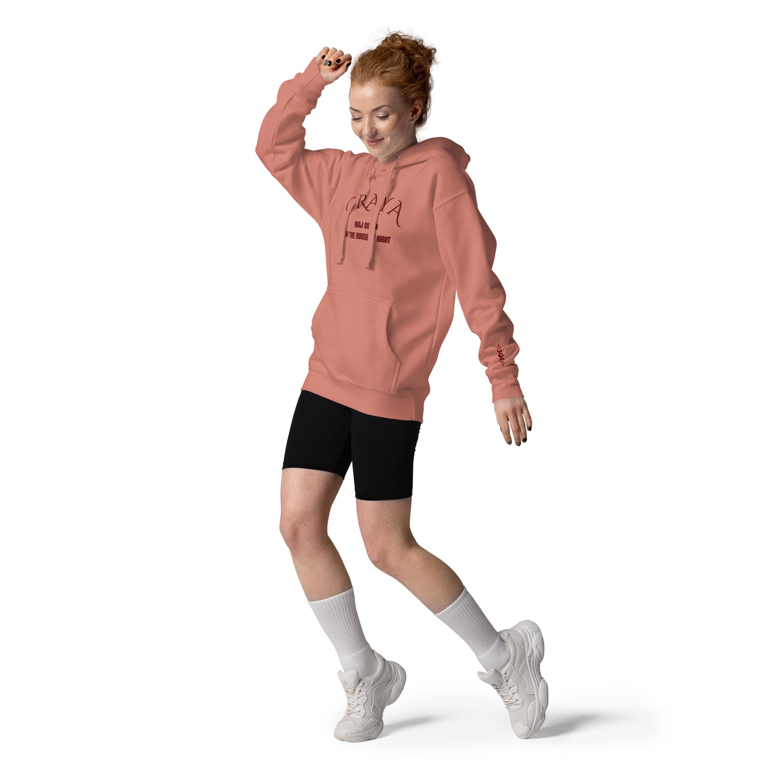 Oraya – Rainha da Casa da Noite | Hoodie Unissexo – Bordado